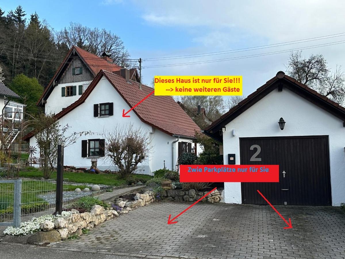 Ferienparadies Am Kammerberg - Ein Ganzes Haus Fuer Sie Alleine!!! Weissenhorn Ngoại thất bức ảnh